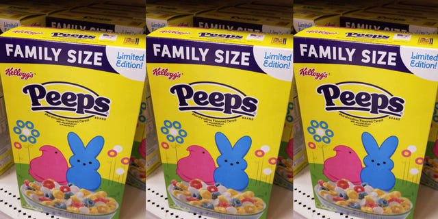 Food, Snack, Vegetarian food, Breakfast cereal, Breakfast, Meal, Junk food, Peeps, Cuisine, 