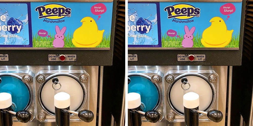 7-Eleven Now Has a Peeps Slurpee, So You Can Drink Your Marshmallows