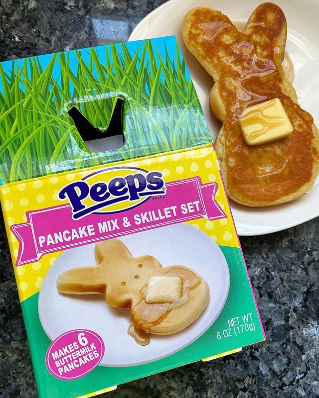 The Peeps Skillet Will Help You Make Bunny-Shaped Pancakes for Easter