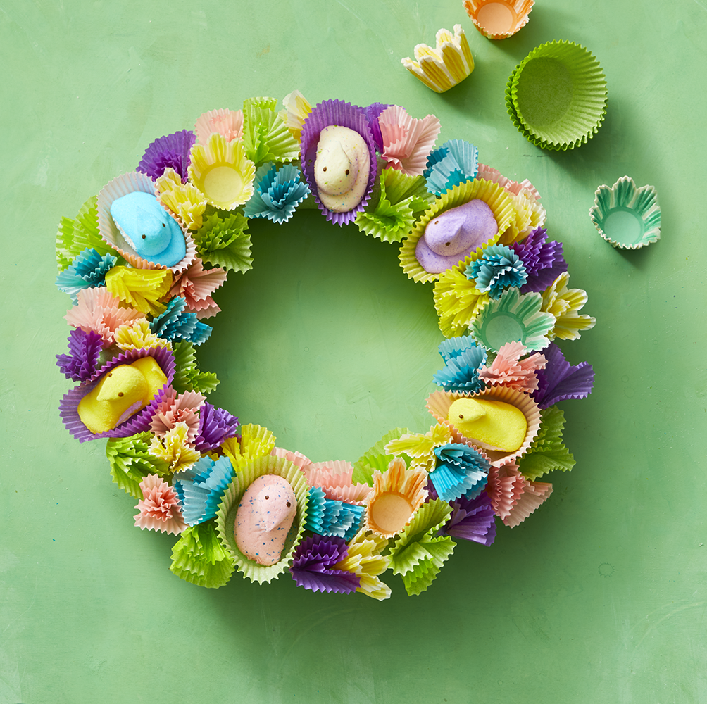 How to DIY an Easter Wreath Using PEEPS®