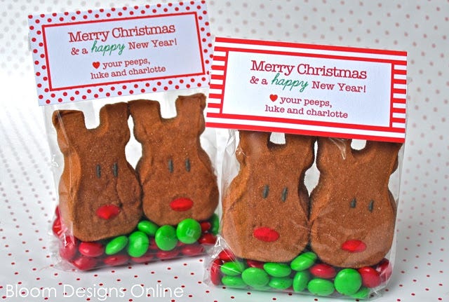 Reindeer Gift Bag