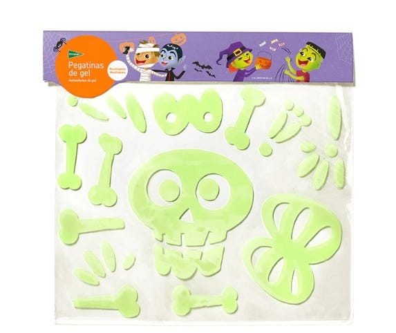 pegatinas de gel luminosa