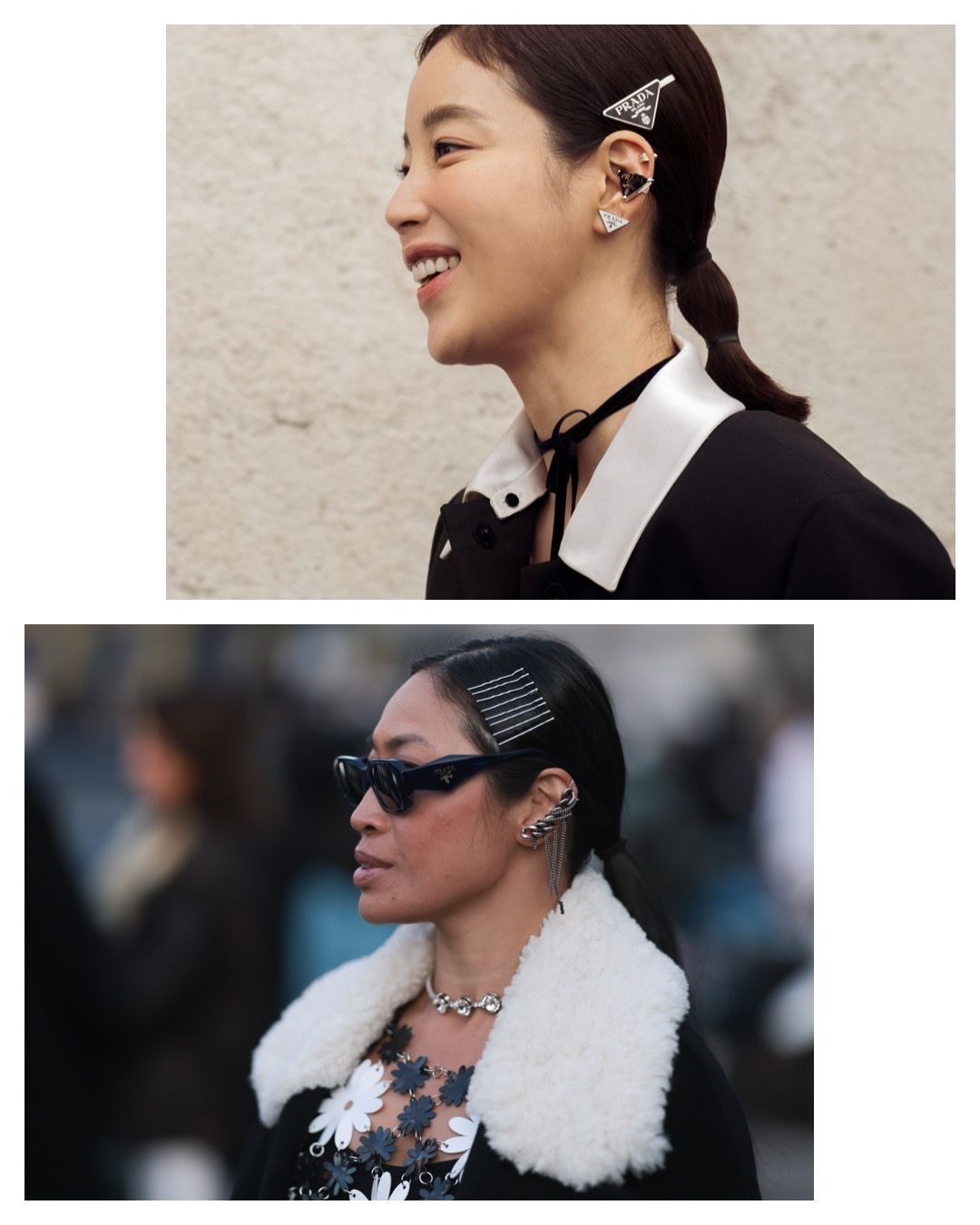 Las perlas son el nuevo accesorio de moda para el pelo como demuestran  famosas e influencers