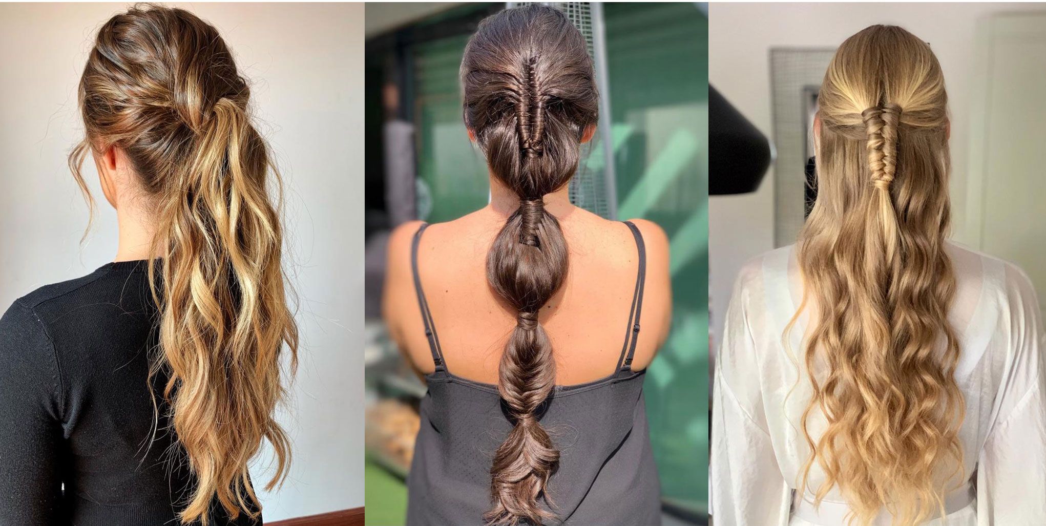  1001  ideas de recogidos fáciles y rápidos para cada tipo de cabello   Moño alto con trenza Peinados Recogido pelo largo