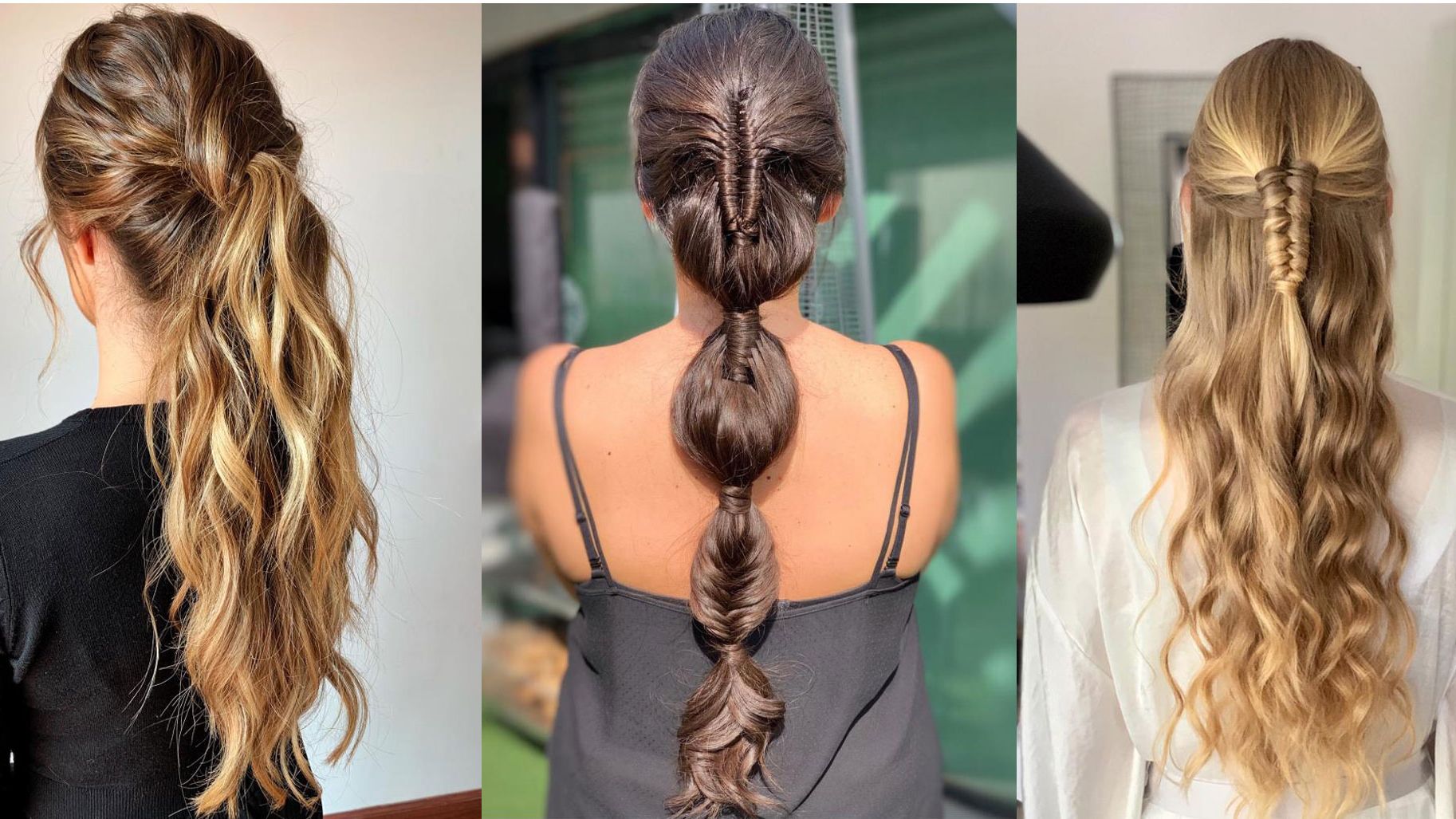 12 lazos para el pelo para mujer, lazos para el pelo con cola larga,  bonitos clips de lazo para el cabello, pasadores para el cabello para  mujer