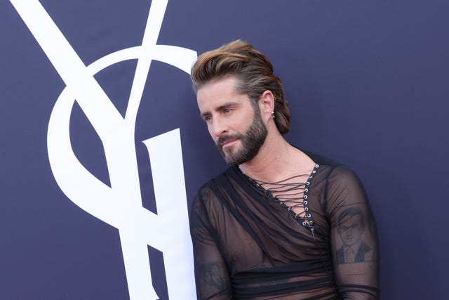 pelayo diaz en photocall