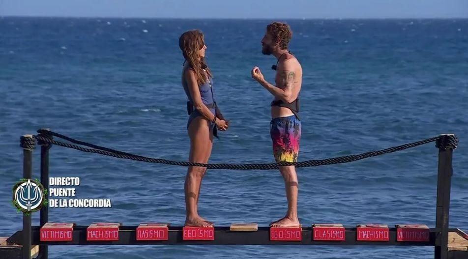 pelayo diaz y carmen alcayde en supervivientes