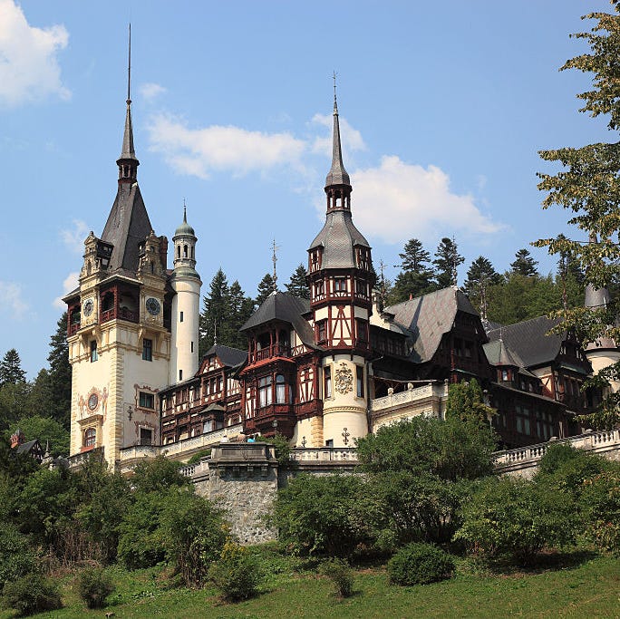 romania, sinaia castle