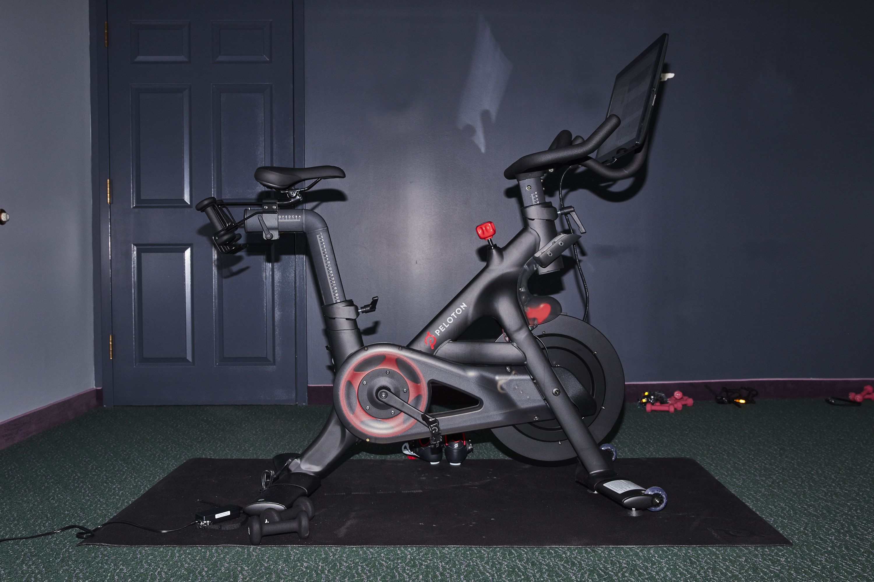 Peloton on best sale bike trainer