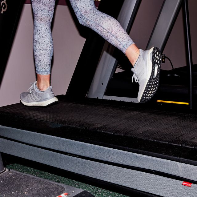 treadmill, exercise machine, leg, exercise equipment, footwear, shoe, room, sportswear, sports equipment, human leg,