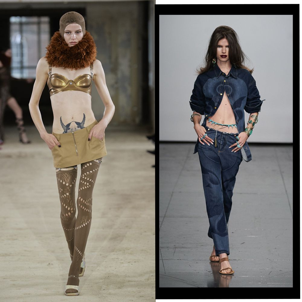 AW22's Hottest Fashion Trend Is The Exposed Pelvis