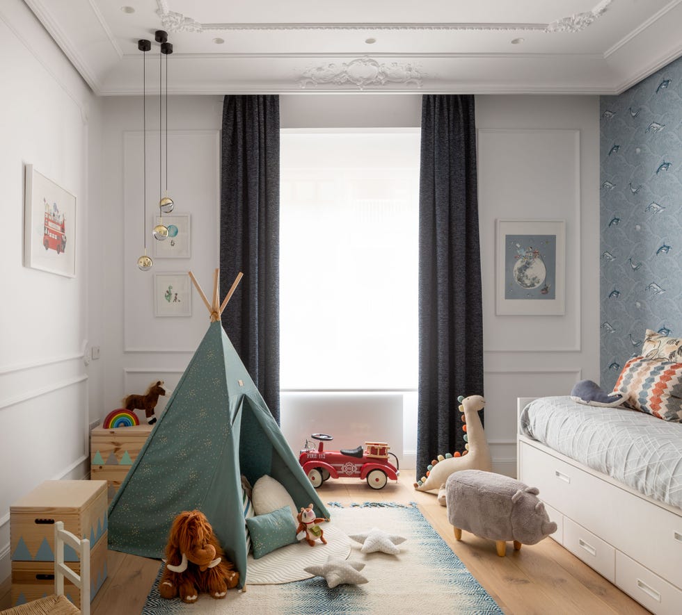 casa de diseño en san sebastian habitacion niños