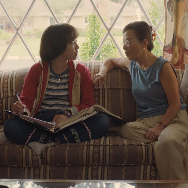pen15    “bat mitzvah”   episode 209    an upcoming bat mitzvah forces maya to face a  realization about her familys socio economic status while anna grapples with an existential crisis maya maya erskine, and yuki mutsuko erskine, shown photo by courtesy of hulu