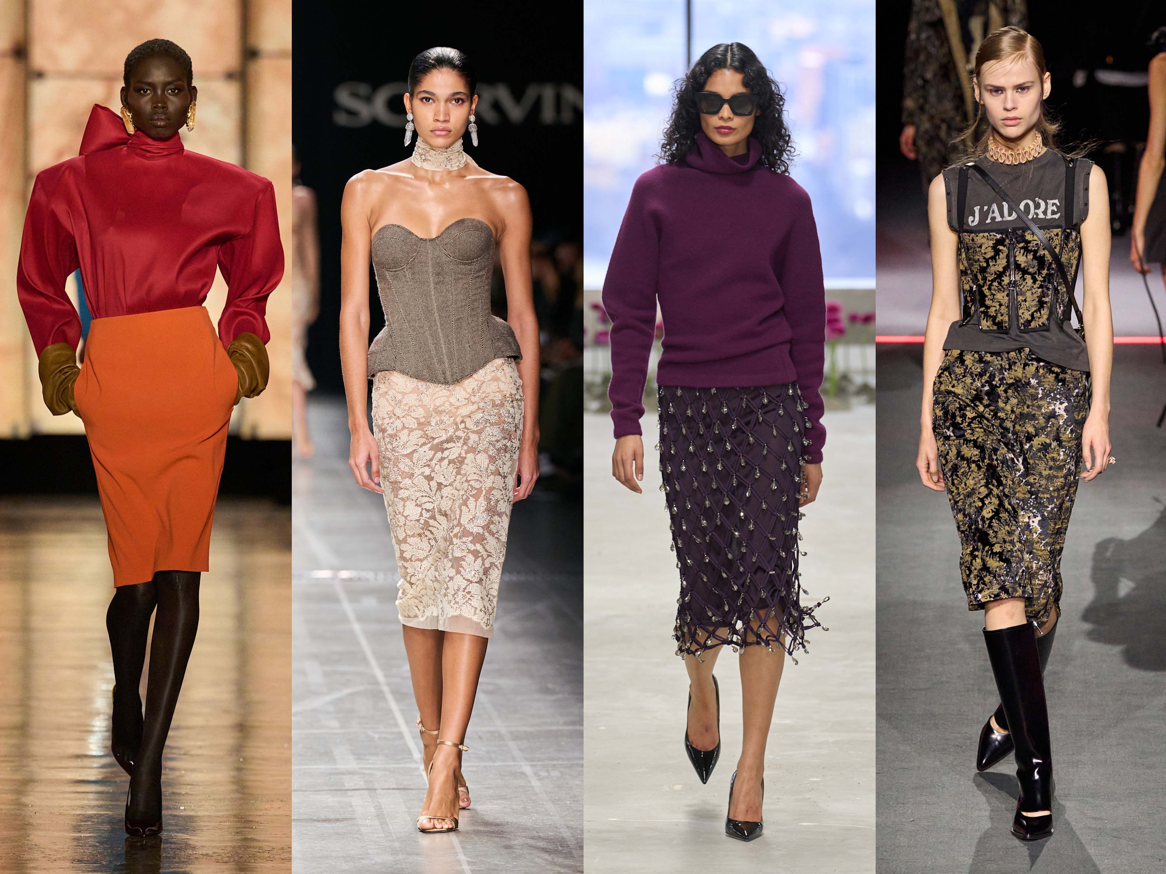 pencil skirts trend