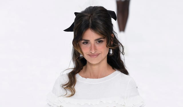 Penélope Cruz desfile chanel parís
