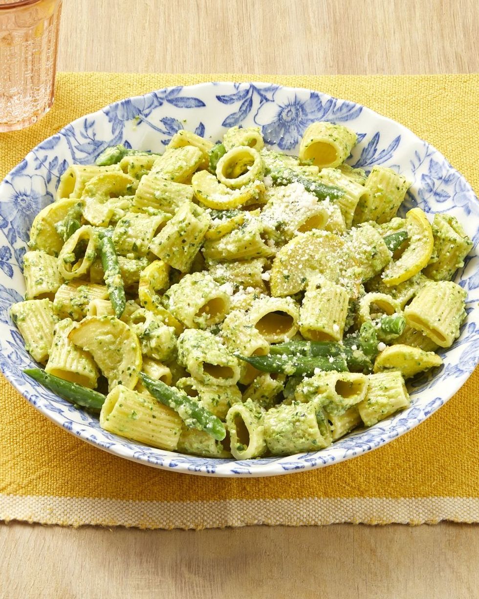 penne pasta recipess pasta with zucchini pesto