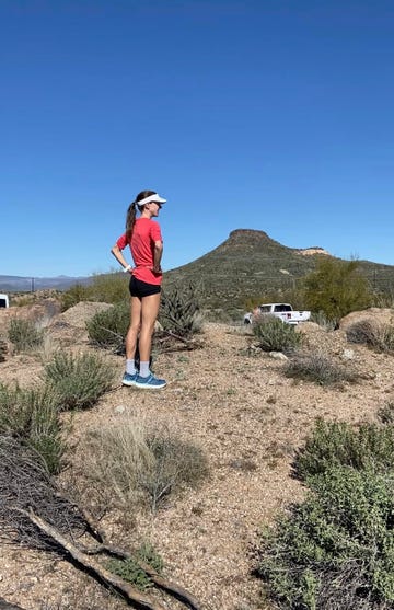 molly huddle after a run