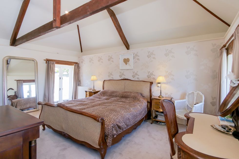Penson Farm, Diptford, Totnes, Devon - bedroom