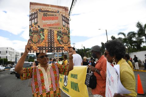 jamaica protest royals