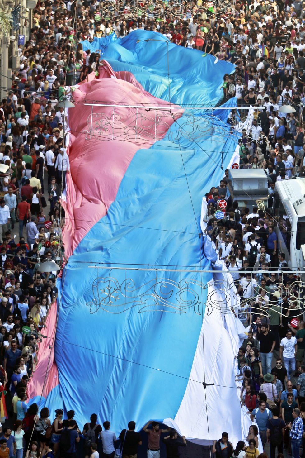 transgender pride march in istanbul