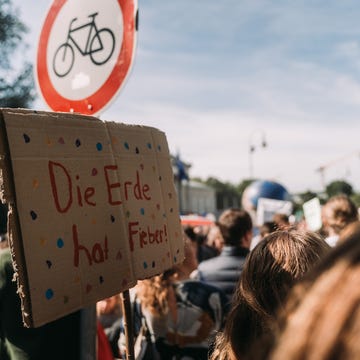 people protesting for rights on road in city