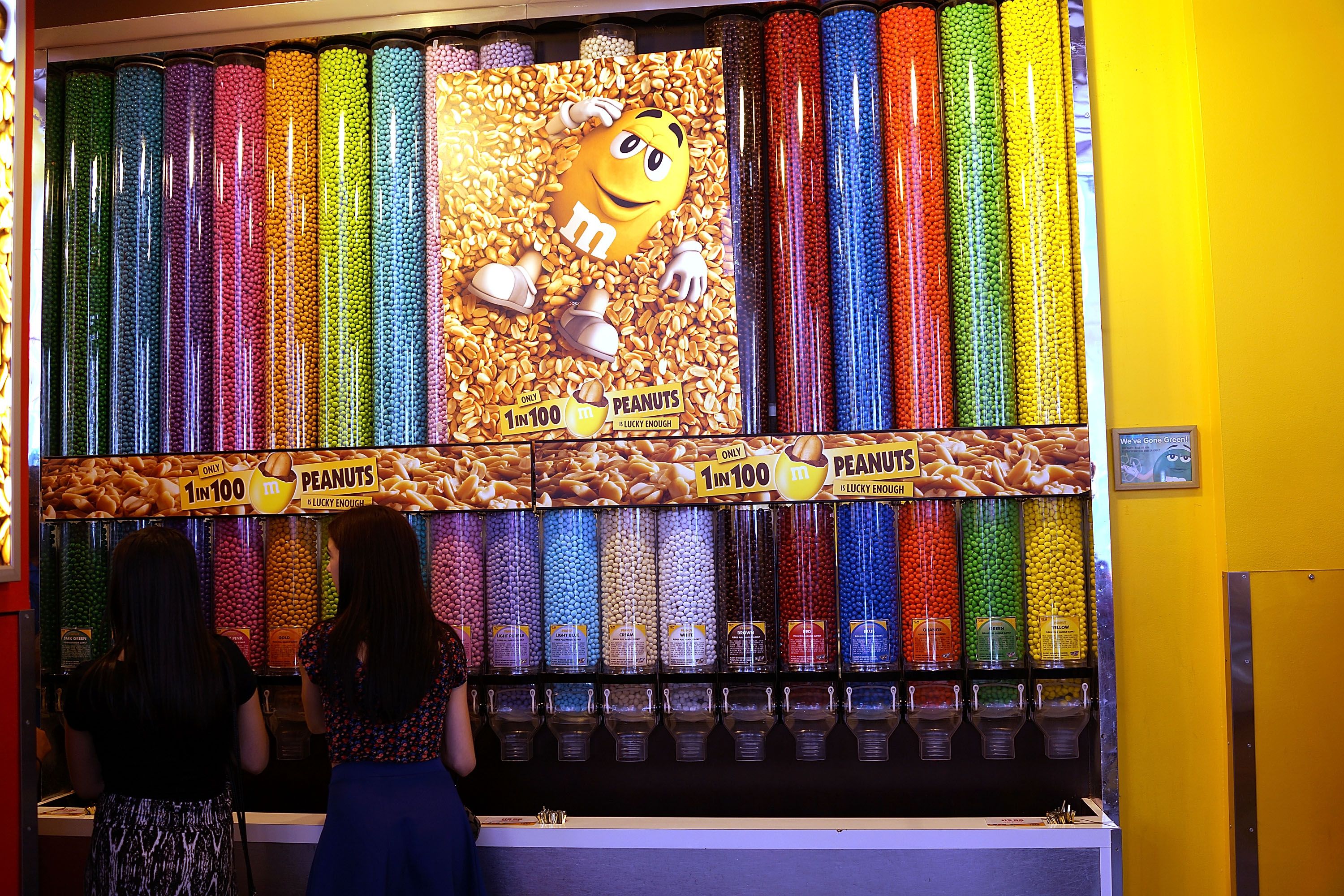M&M's World, Candy Store in Times Square, New York City 