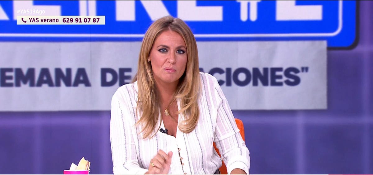 El imprevisto accidente de Pepa Romero en pleno directo de 'YAS Verano'