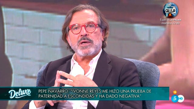 pepe navarro en 'sábado deluxe'