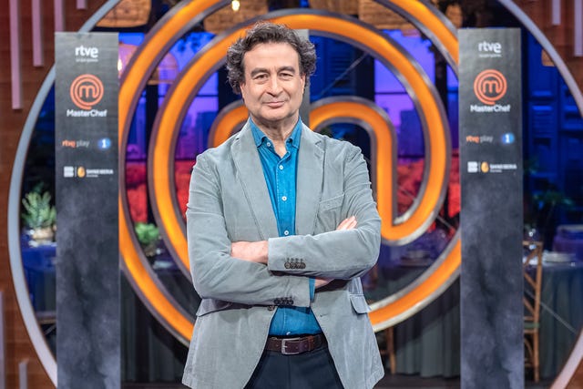 pepe rodriguez en la presentacion de masterchef 13