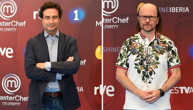 Pepe Rodríguez y Santiago Segura
