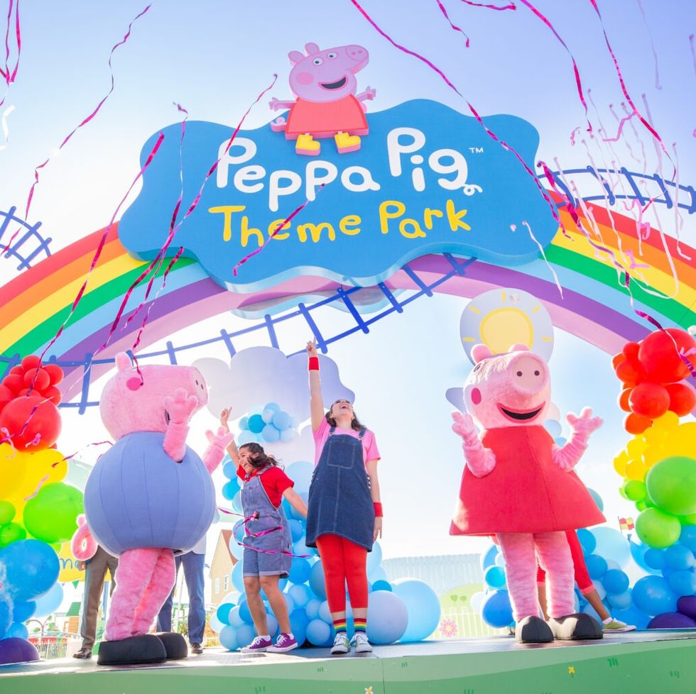 the entrance to peppa pig theme park, a good housekeeping pick for the best things to do in orlando
