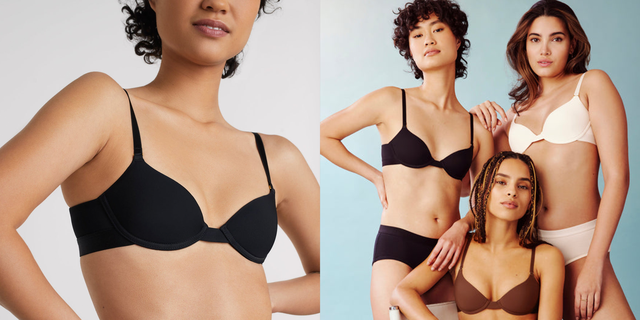 A strapless bra that *actually* stays up #wearpepper #straplessbra #ib