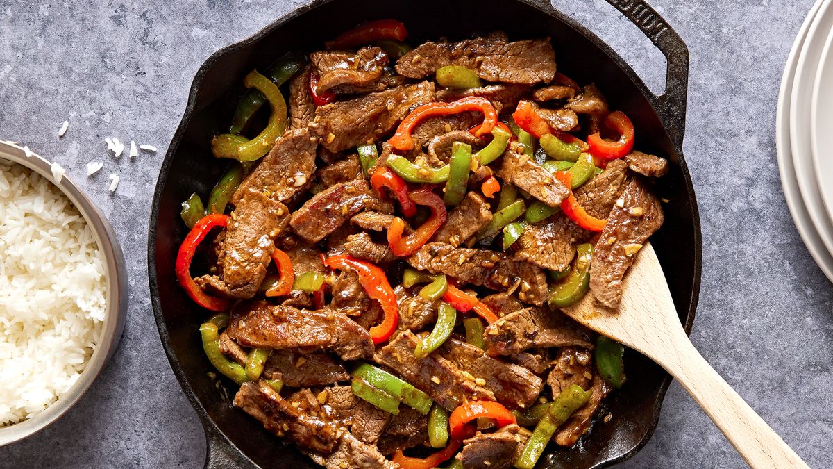 preview for This Easy Skillet Pepper Steak Is Beef & Broccoli's Tasty Cousin