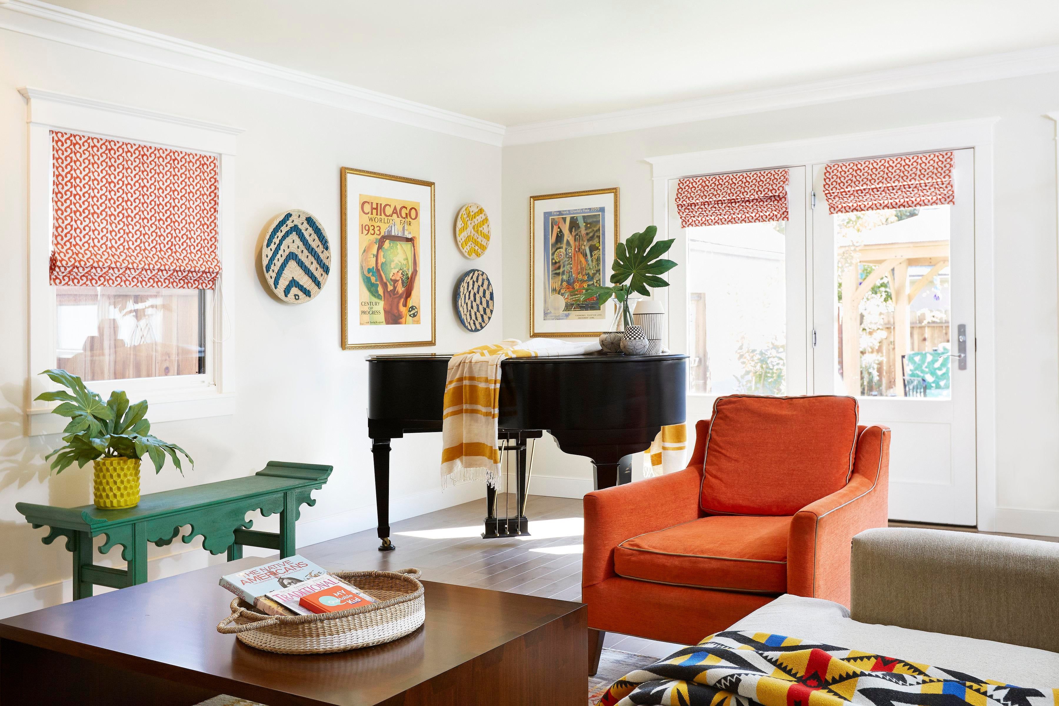 Before & After: Contemporary Design Style with Pops of Color
