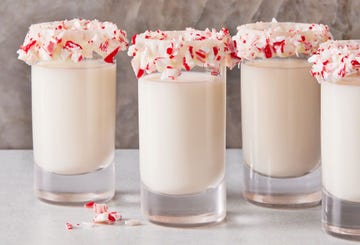 peppermint bark shots