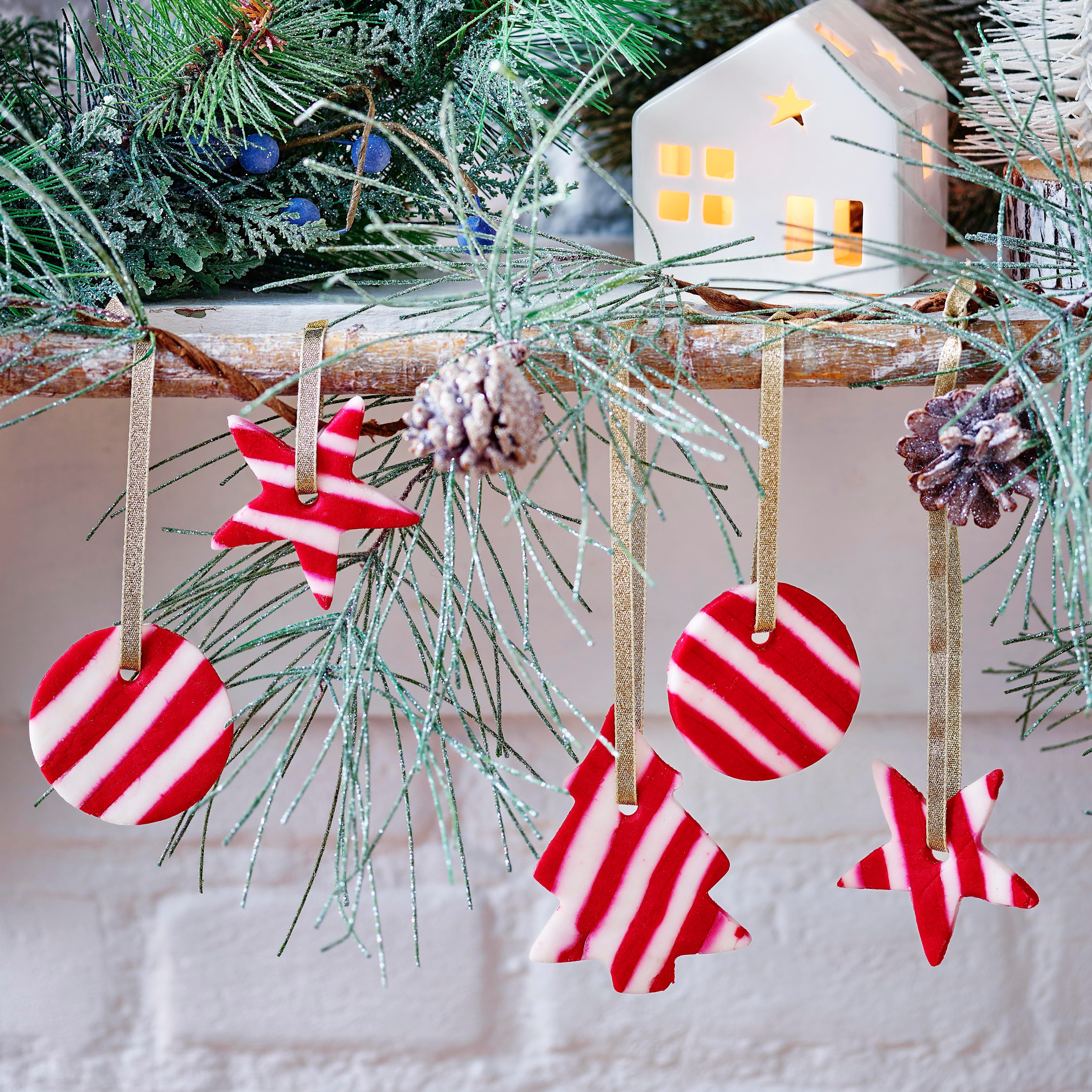 peppermint baubles