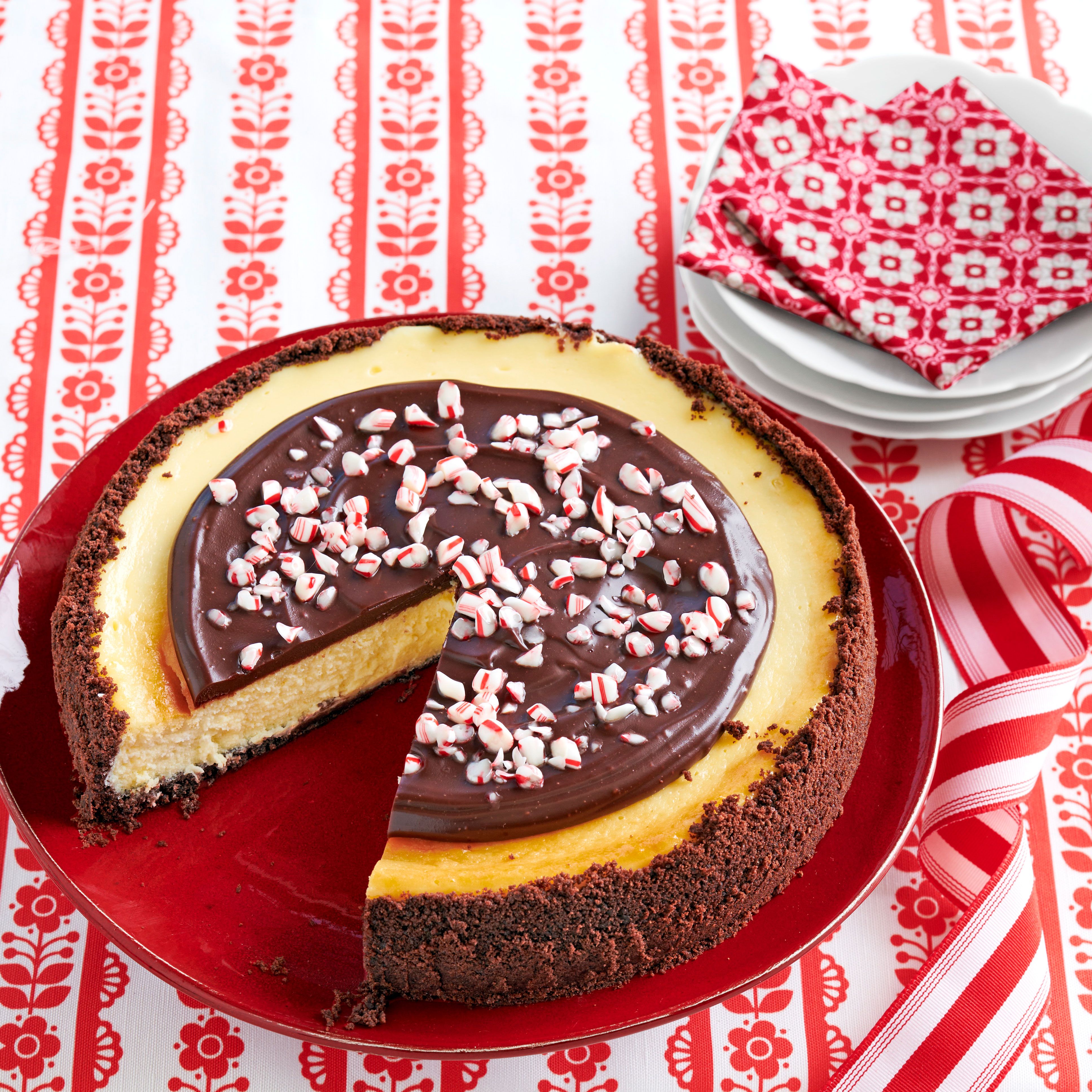 Best Peppermint Cheesecake Recipe - How To Make Peppermint Cheesecake