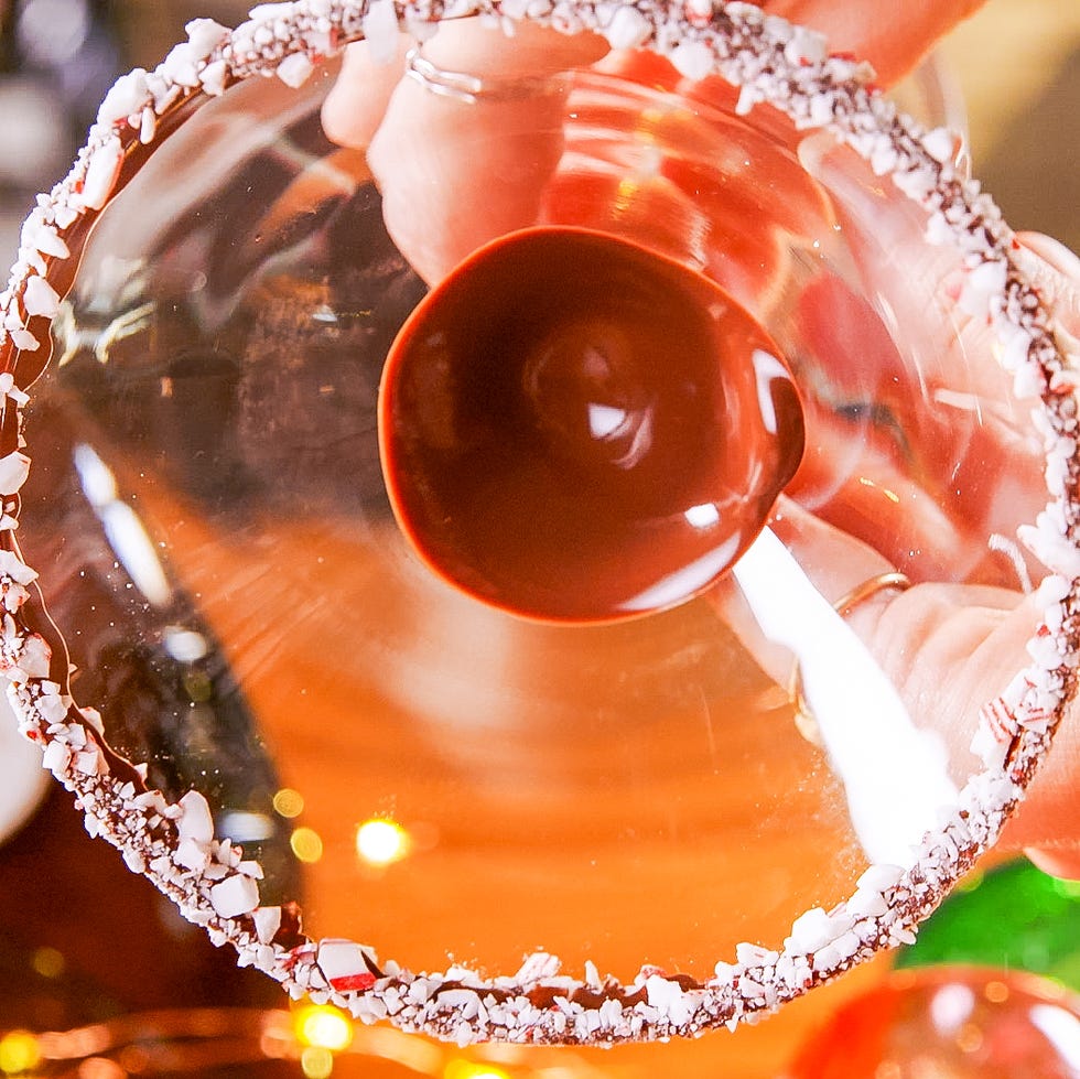 peppermint martini stills