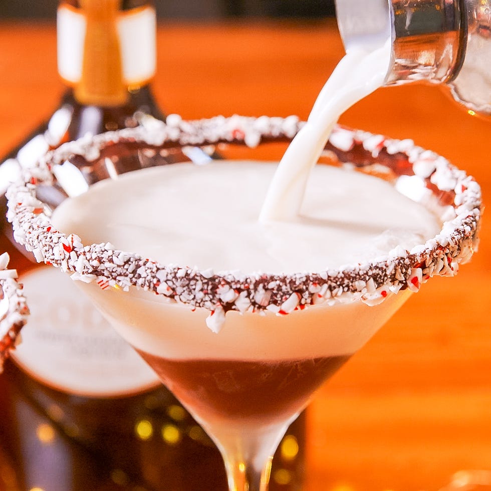 peppermint martini stills