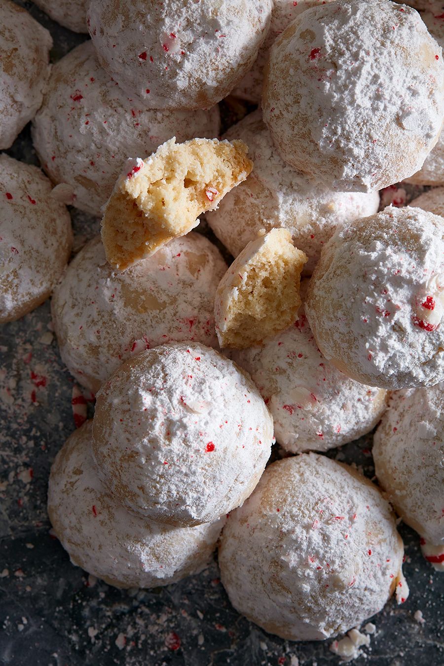 Natural Strawberry Mexican Wedding Cookies - A Zest for Life