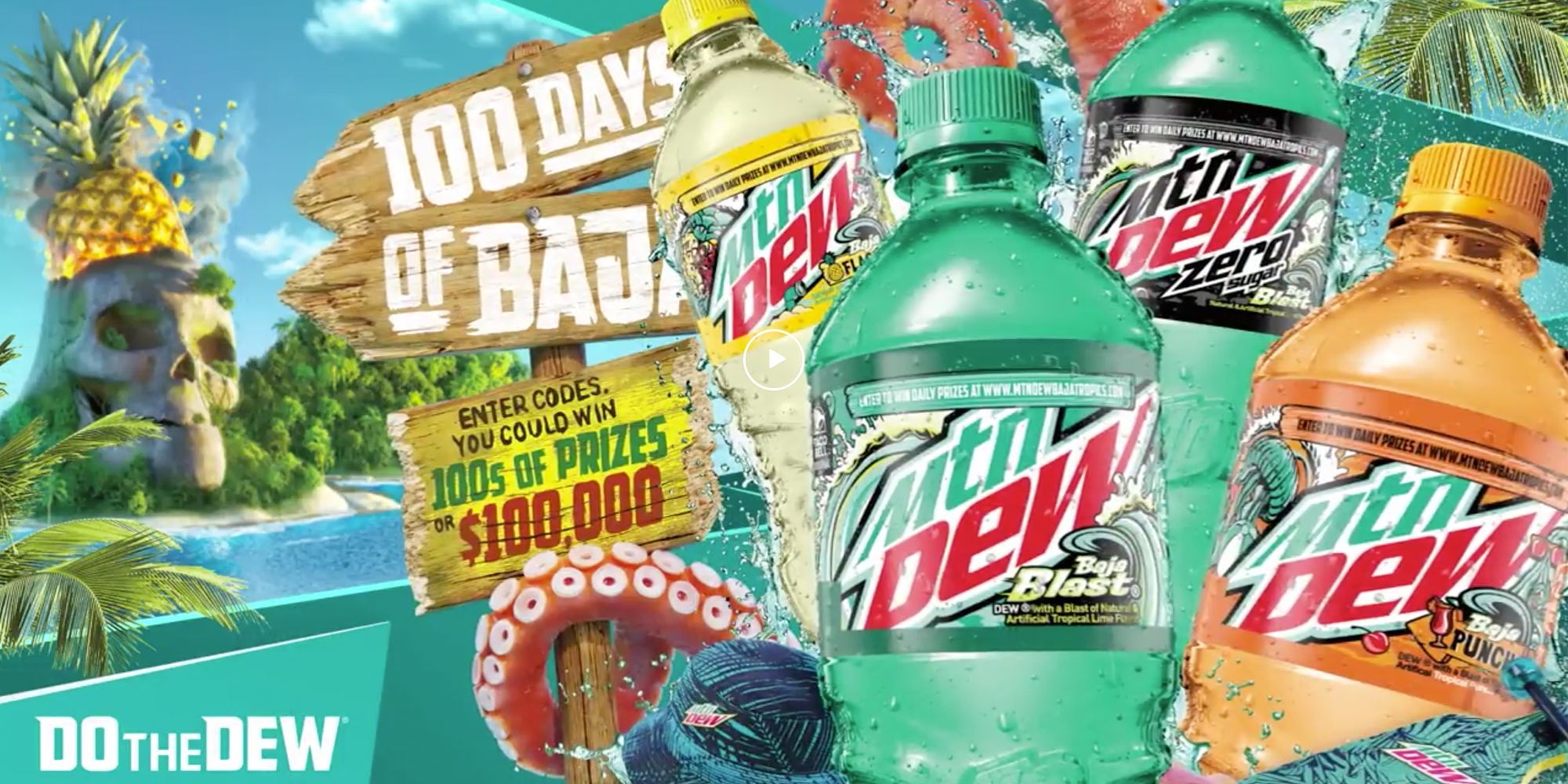 PepsiCo releases two new Mtn Dew Baja Blast flavors, 2021-06-09