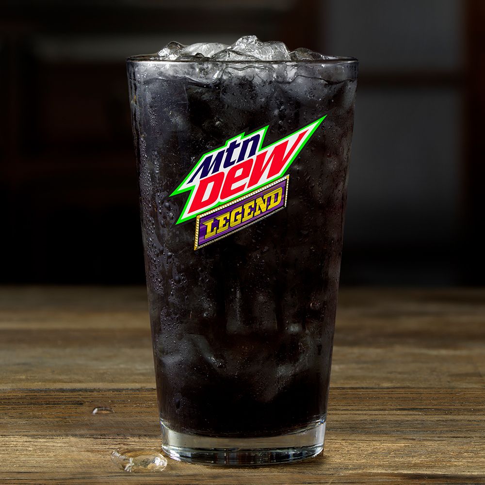 The New Mountain Dew Legend Flavor Is a PitchBlack Exclusive Soda That