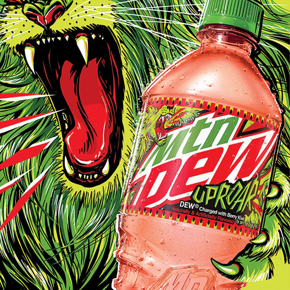 pepsico mountain dew uproar soda