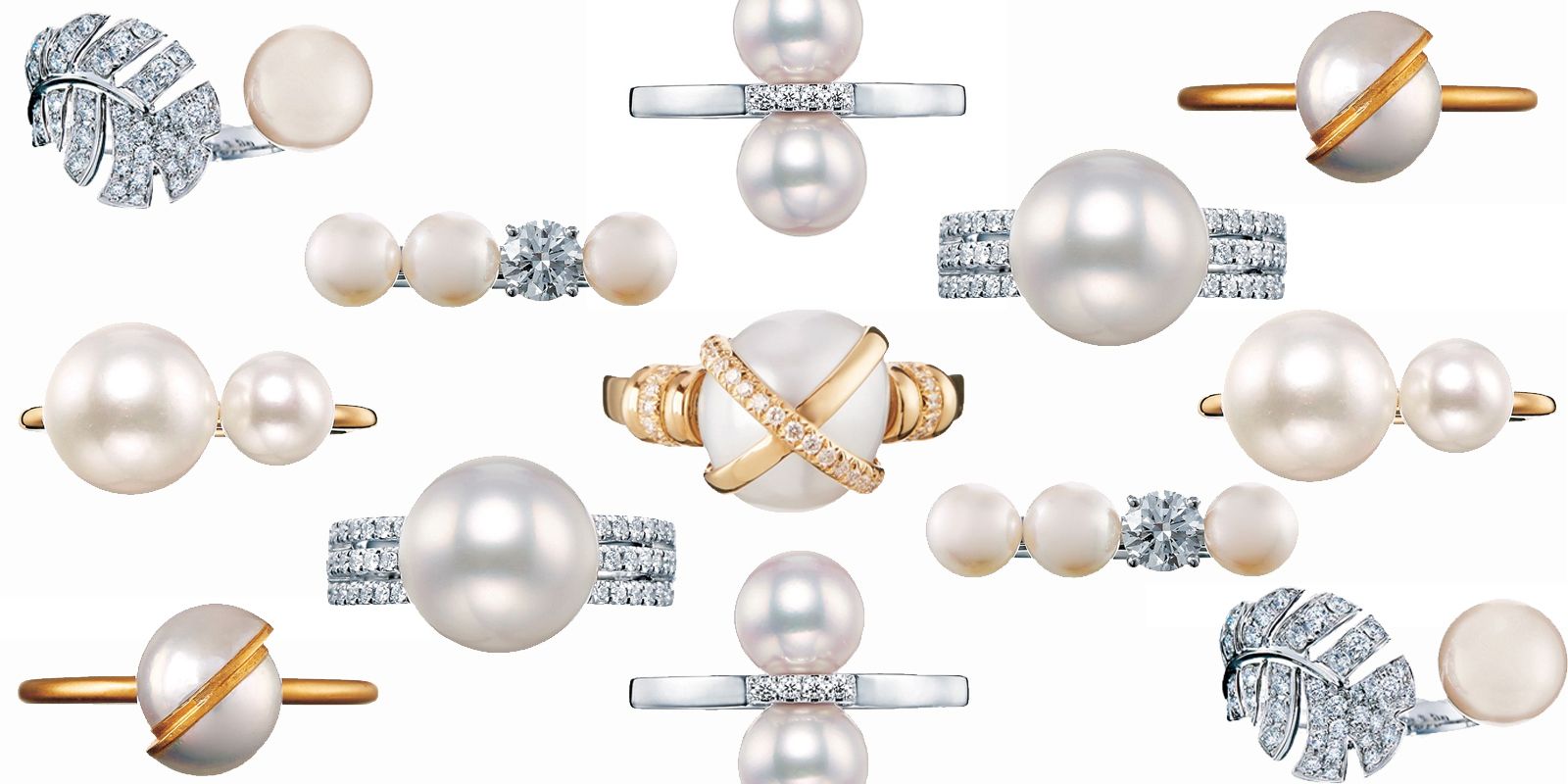 商品一覧有名な的場パールの指輪 アコヤ真珠
