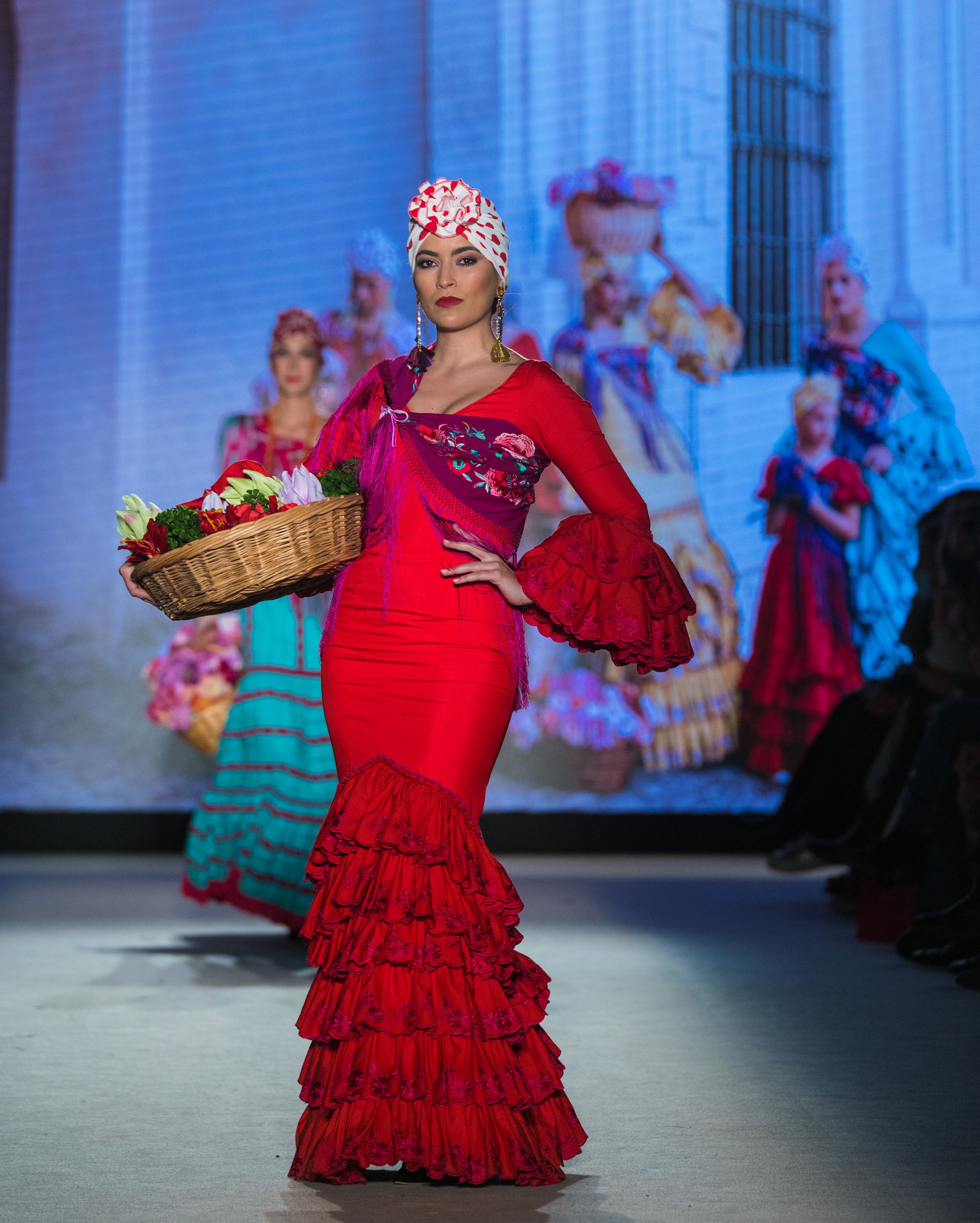 Ideas Trajes de Flamenca y Recogidos Moda mujer traje flamenca en