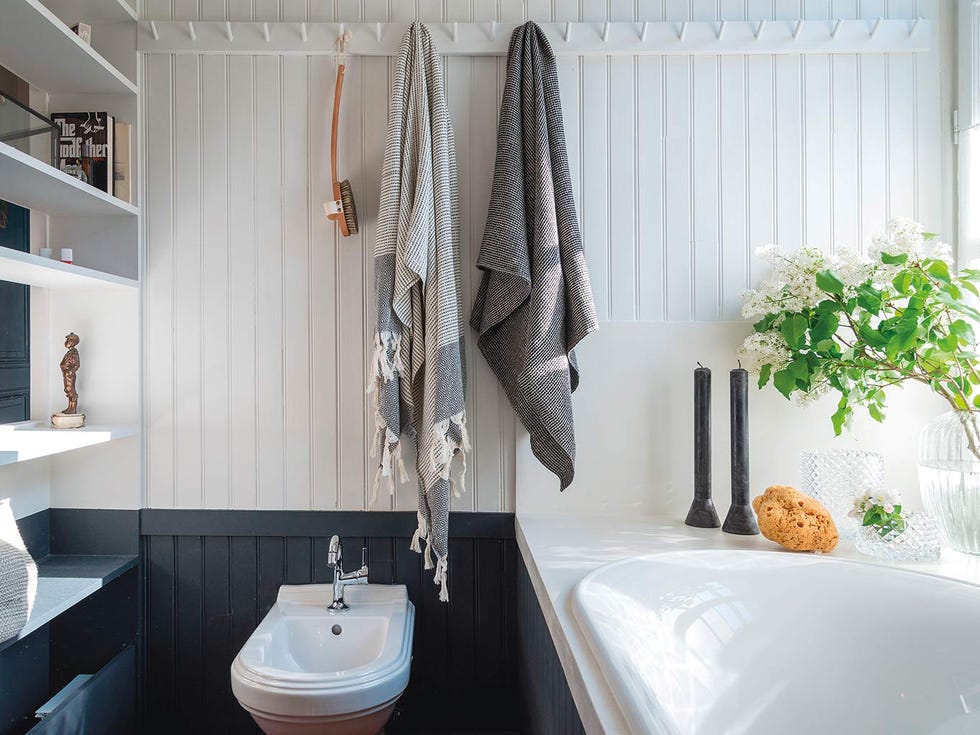Cuarto de baño de casa de campo