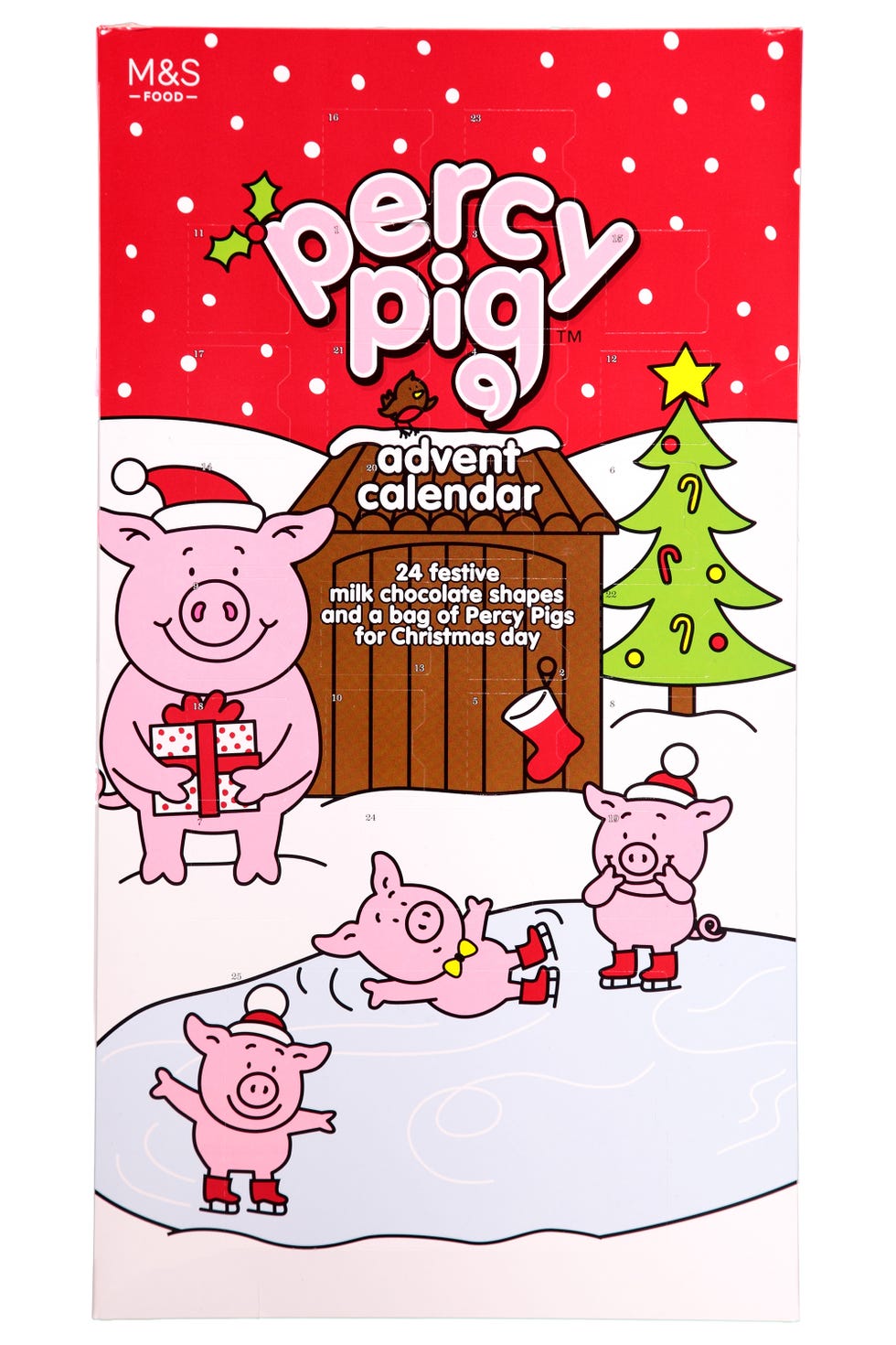 M&S Percy Pig advent calendar