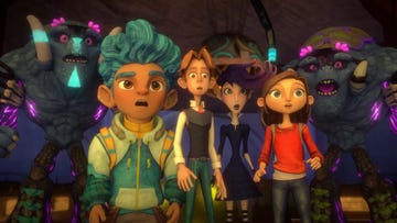 Cartoon, Animated cartoon, Adventure game, Toy, Animation, Organism, Fun, Illustration, Fiction, Fictional character, 