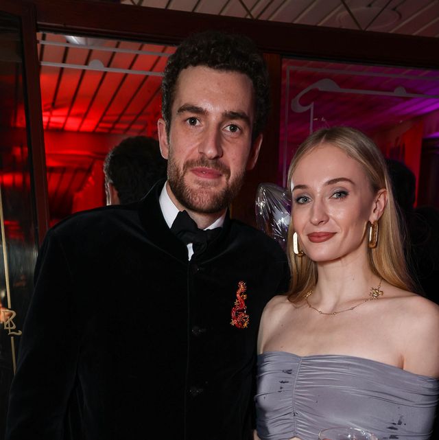 sophie turner and peregrine pearson at stanley zhu's year of dragon celebration