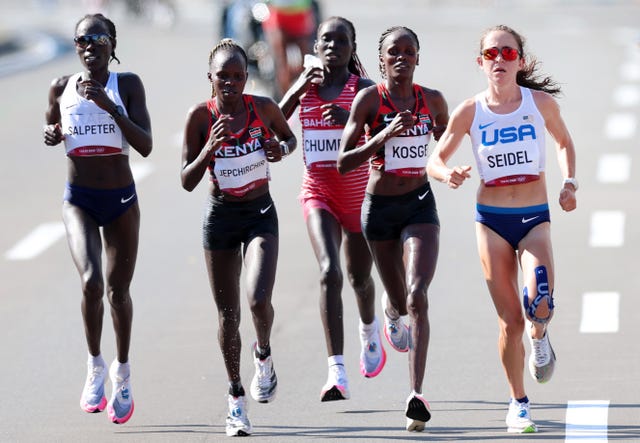 athletics marathon olympics day 15